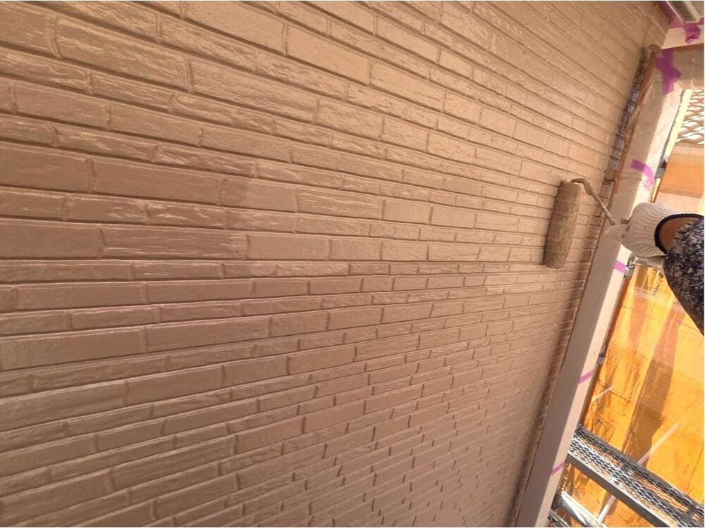 鈴鹿市で外壁塗装、防水工事をリペイント匠が施工した写真