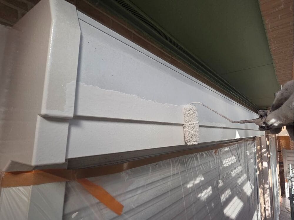 鈴鹿市で外壁塗装、防水工事をリペイント匠が施工した写真