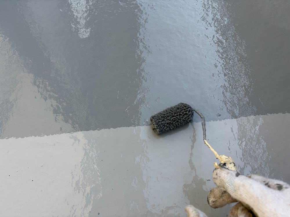 松阪市で外壁塗装と防水工事をリペイント匠が施工した写真