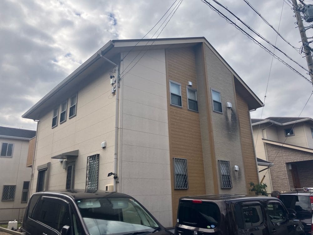 津市久居 H様施工前 (4) 津市の外壁塗装をリペイント匠が施工した写真