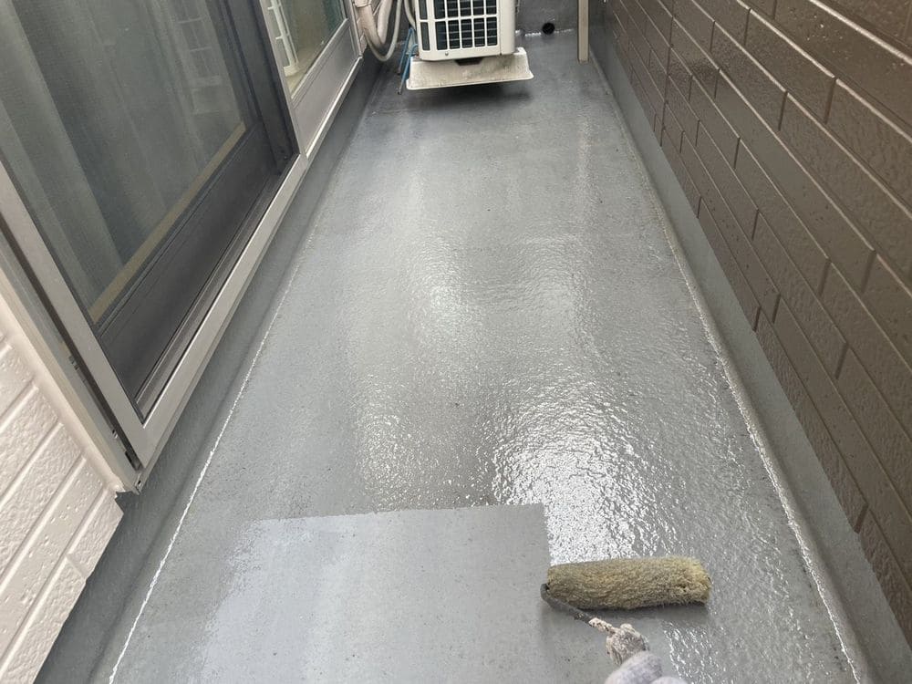 三重郡菰野町の外壁・防水工事をリペイント匠が施工した写真