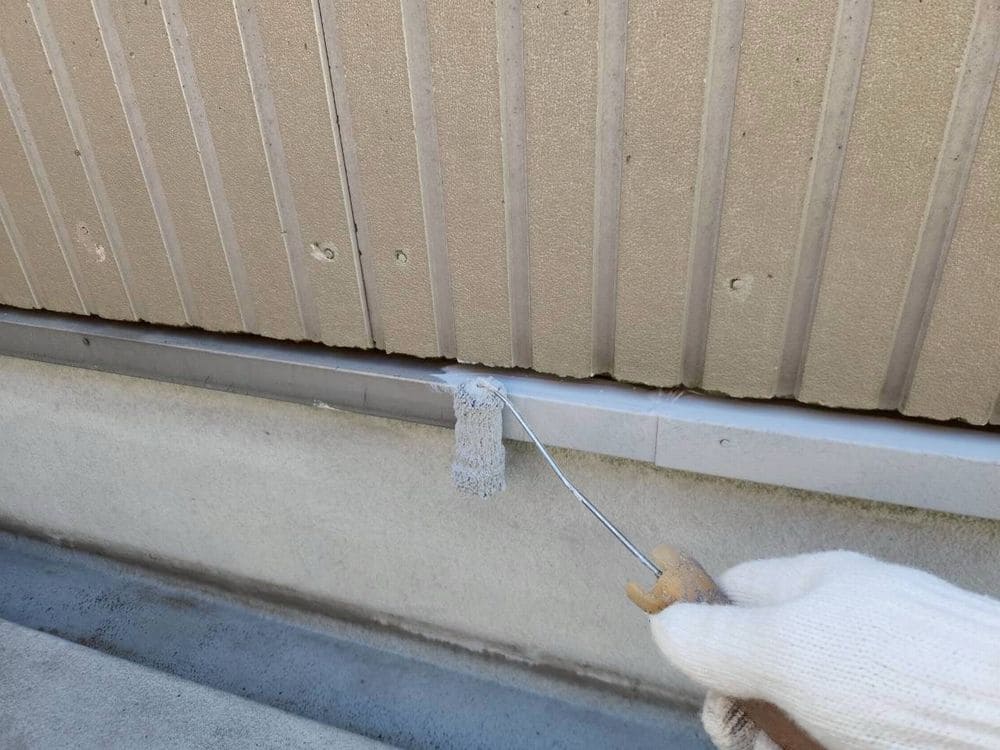 鈴鹿市で外壁塗装と防水工事をリペイント匠が施工した写真