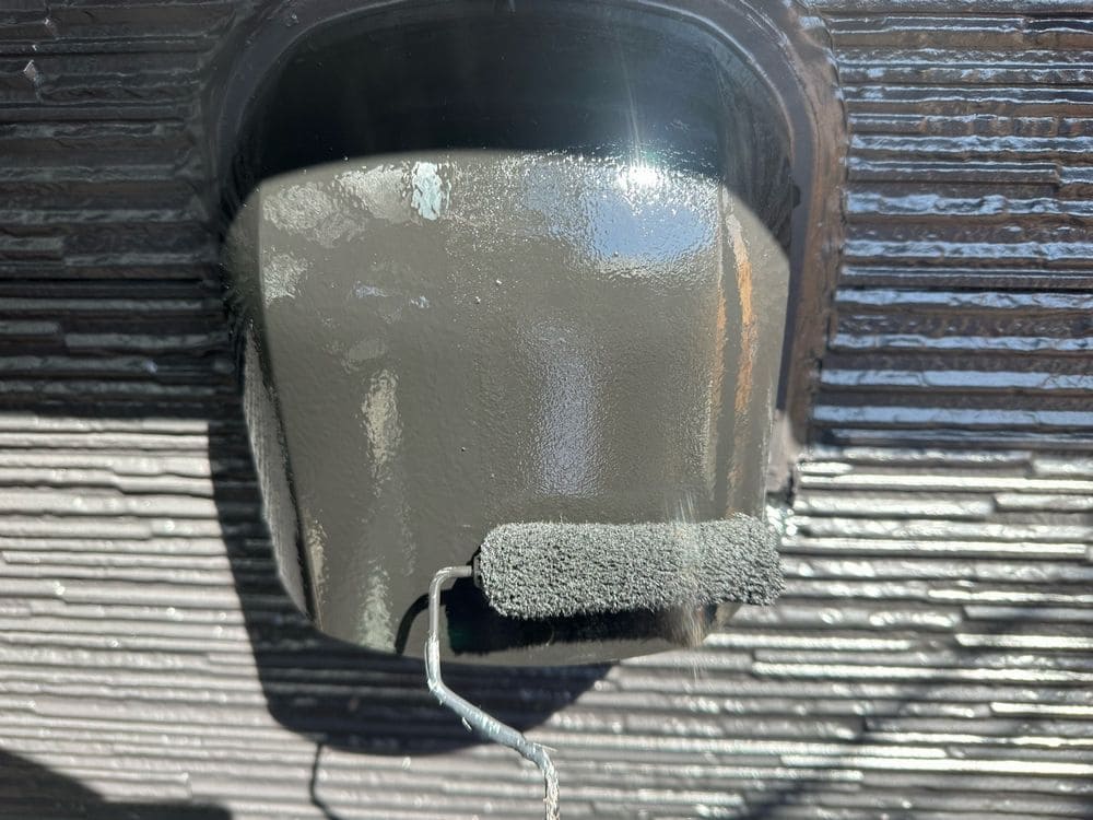 鈴鹿市の外壁塗装、防水工事をリペイント匠が施工した写真