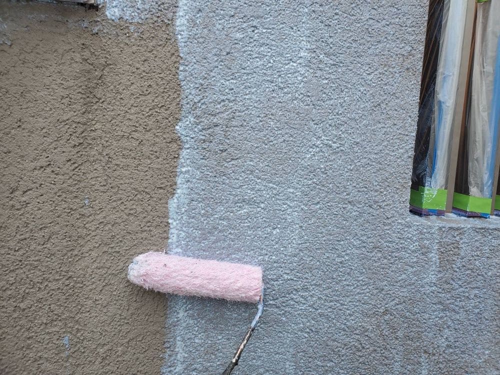 四日市市の外壁塗装をリペイント匠が施工した写真