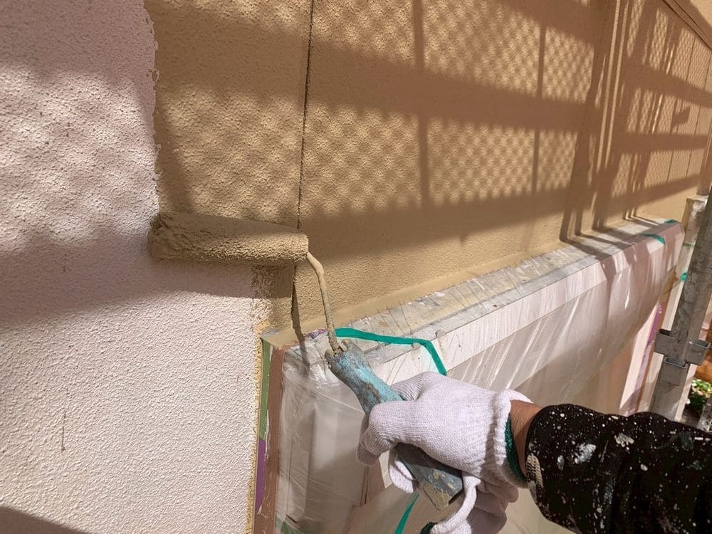 四日市市の外壁塗装をリペイント匠が施工した写真