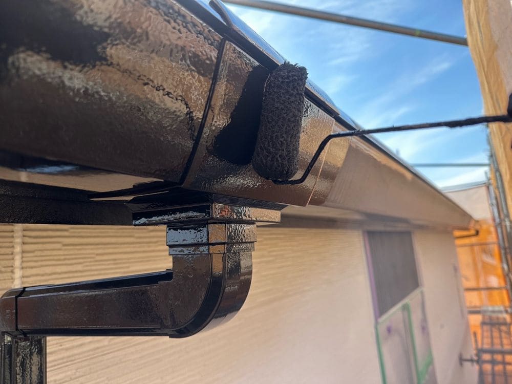 鈴鹿市の外壁塗装、防水工事をリペイント匠が施工した写真