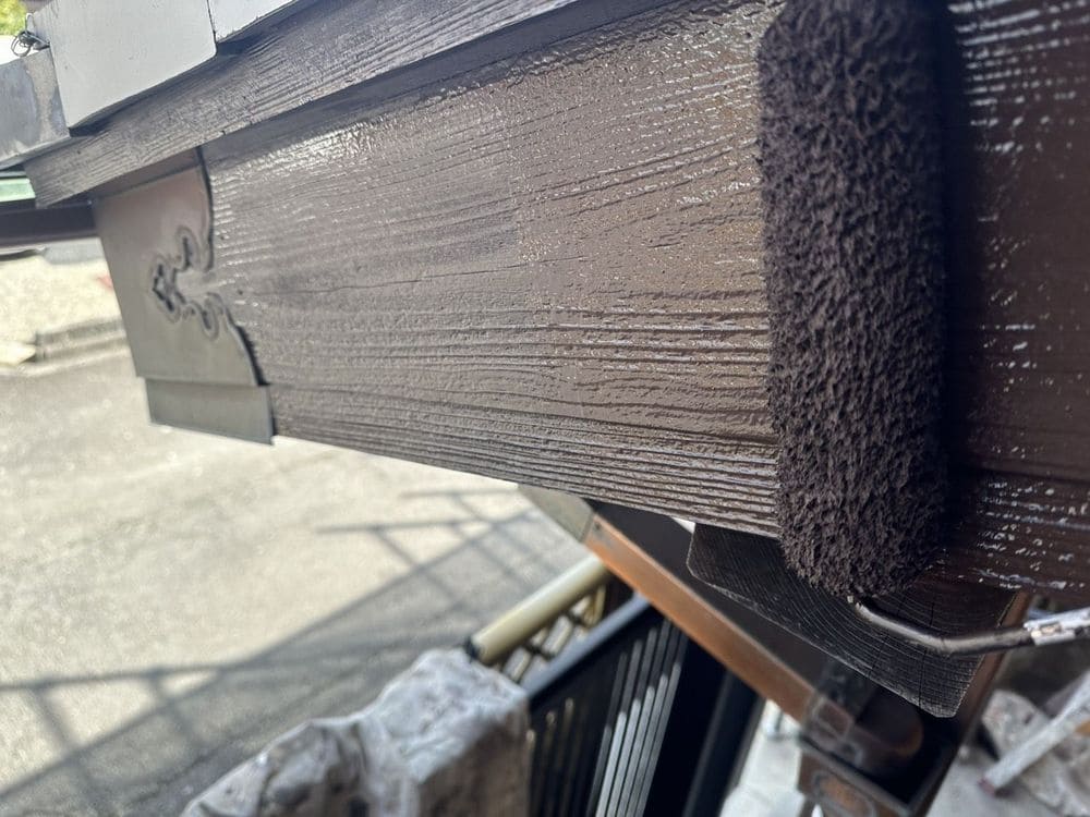 四日市市の外壁塗装をリペイント匠が施工した写真