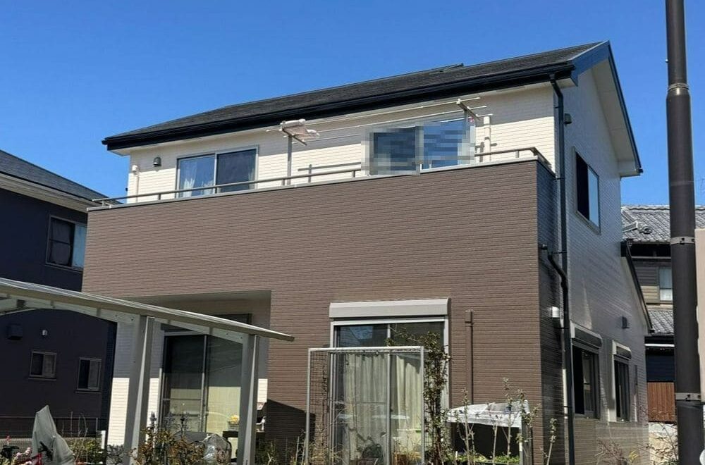 三重郡菰野町の外壁・防水工事をリペイント匠が施工した写真