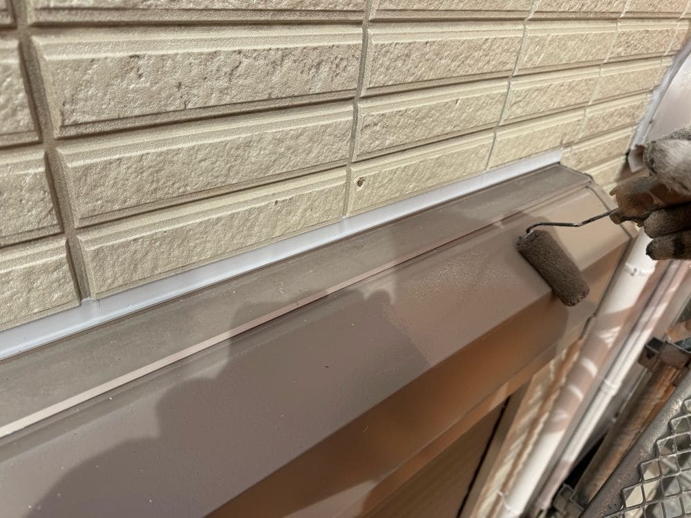 鈴鹿市で外壁塗装と防水工事をリペイント匠が施工した写真