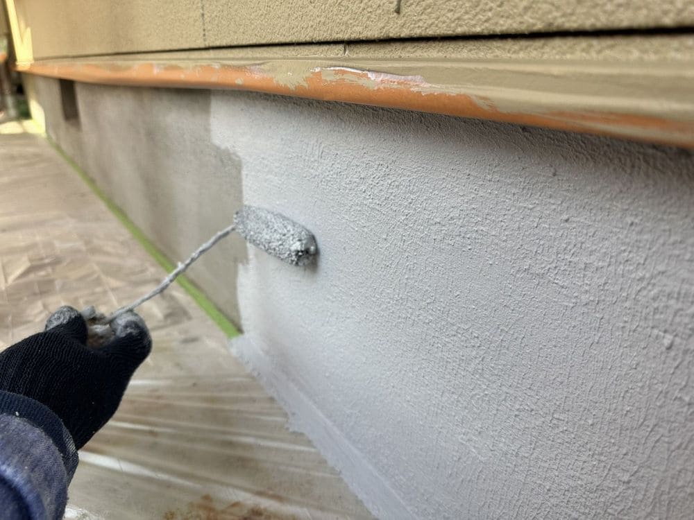 四日市市の外壁塗装をリペイント匠が施工した写真