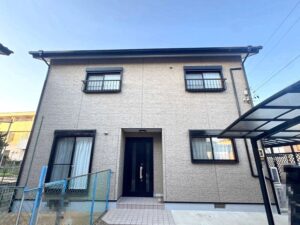 鈴鹿市の外壁塗装をリペイント匠が施工した写真