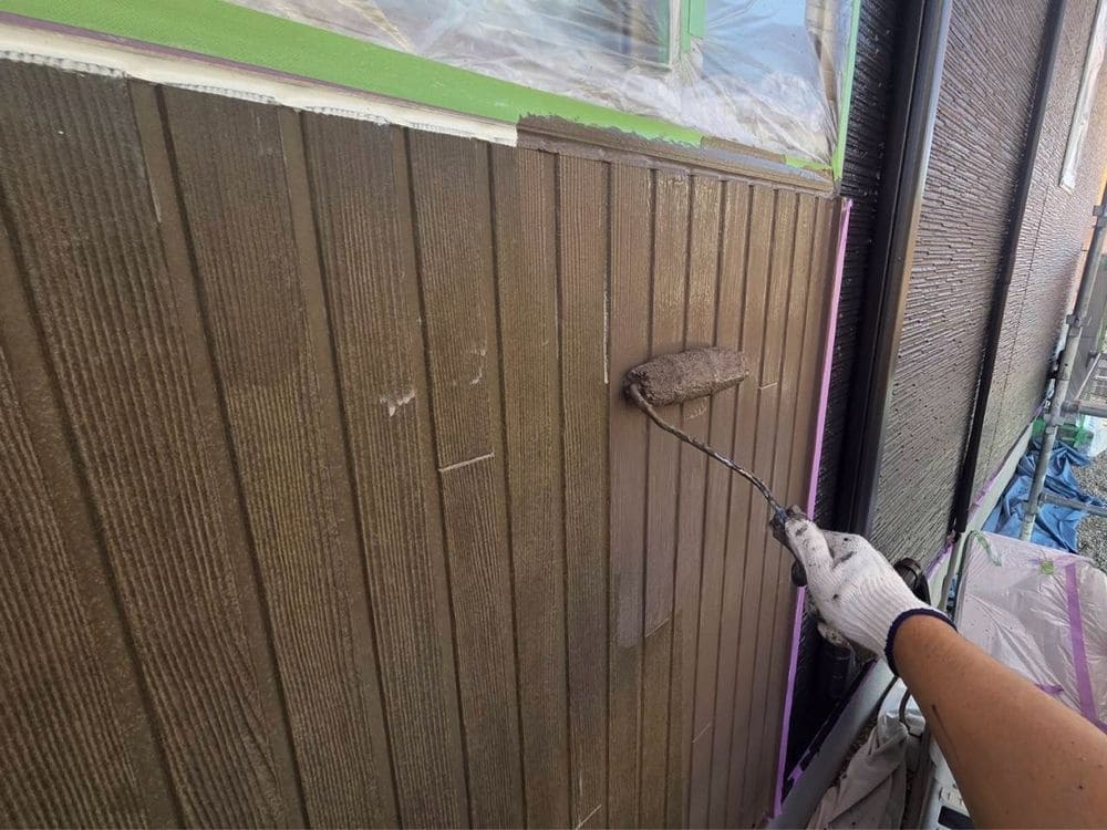 鈴鹿市の外壁塗装、防水工事をリペイント匠が施工した写真