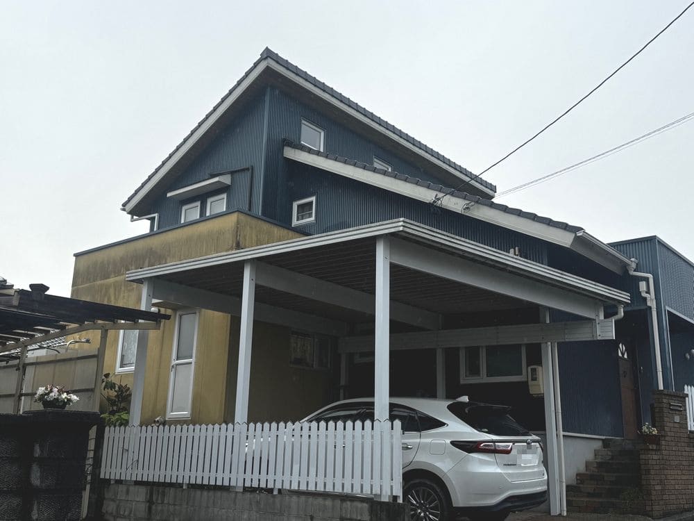 四日市市の外壁塗装をリペイント匠が施工した写真