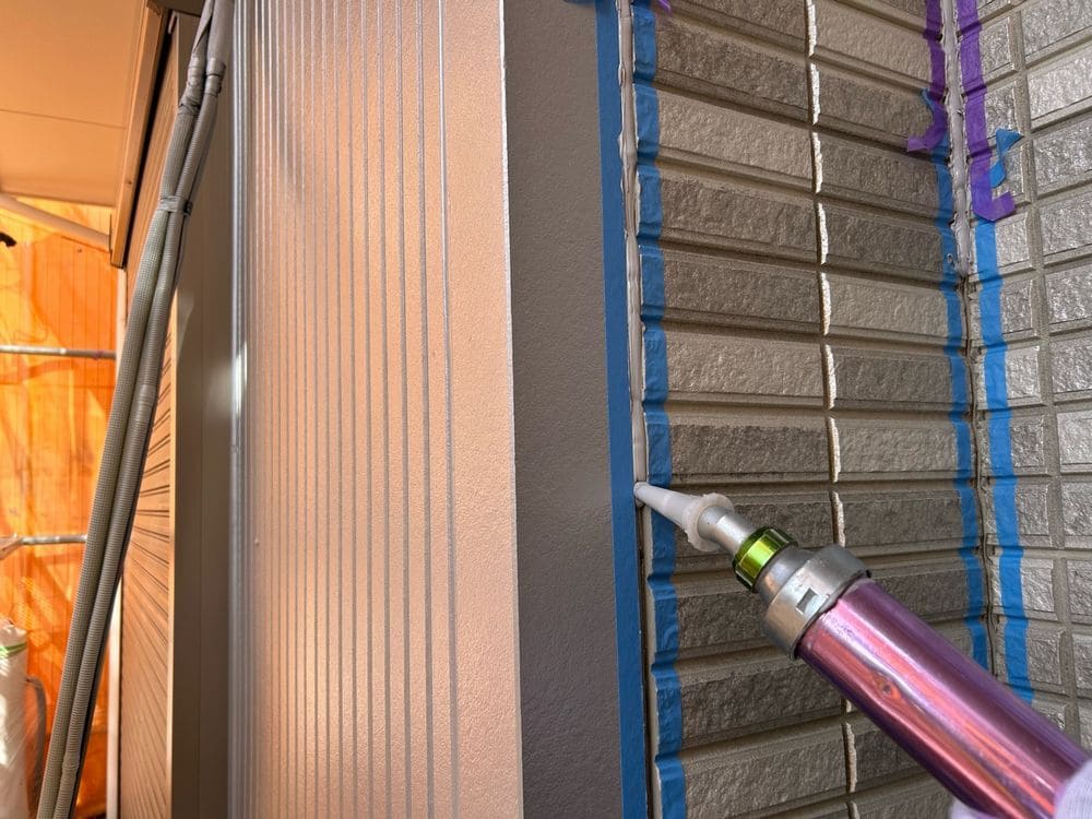 鈴鹿市で外壁塗装と防水工事をリペイント匠が施工した写真