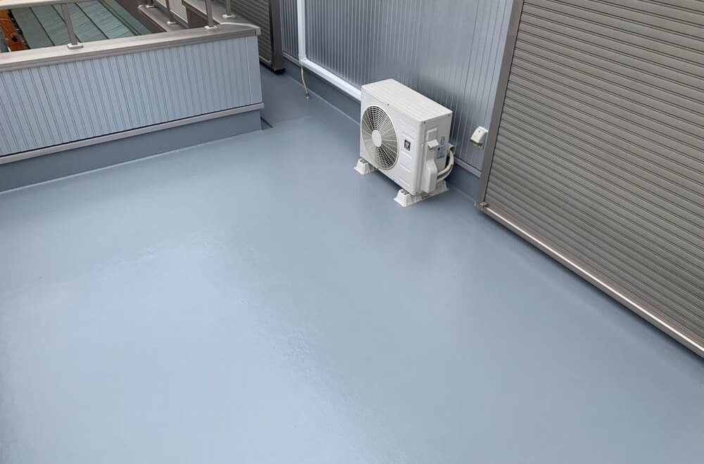 鈴鹿市で外壁塗装と防水工事をリペイント匠が施工した写真