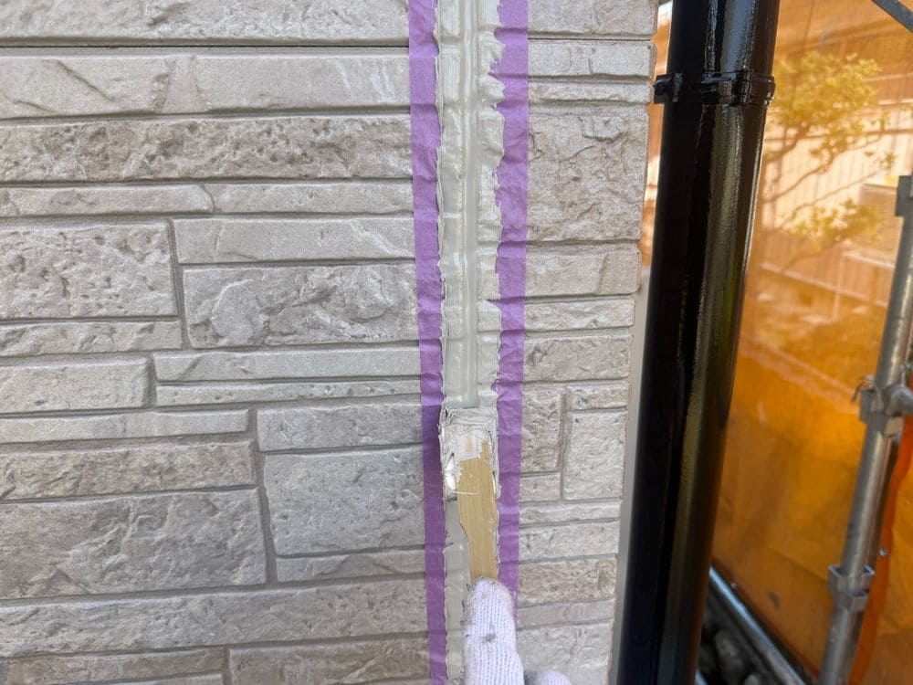 四日市市の外壁塗装をリペイント匠が施工した写真