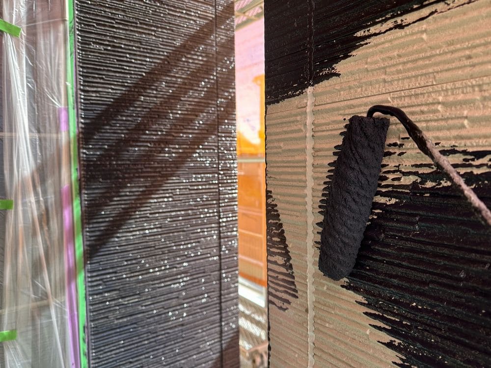 鈴鹿市の外壁塗装、防水工事をリペイント匠が施工した写真