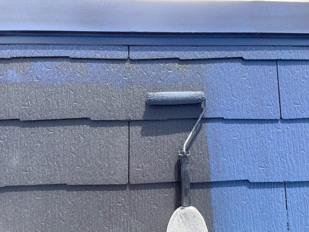 四日市市の外壁・屋根塗装をリペイント匠が施工した写真