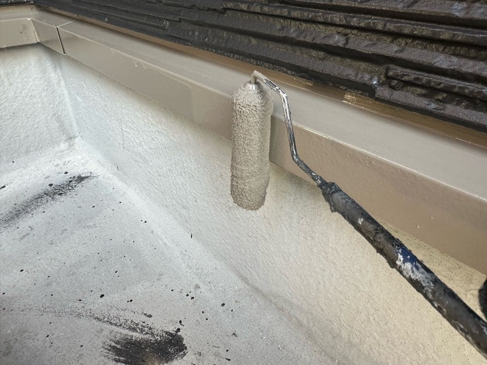 鈴鹿市の外壁塗装、防水工事をリペイント匠が施工した写真