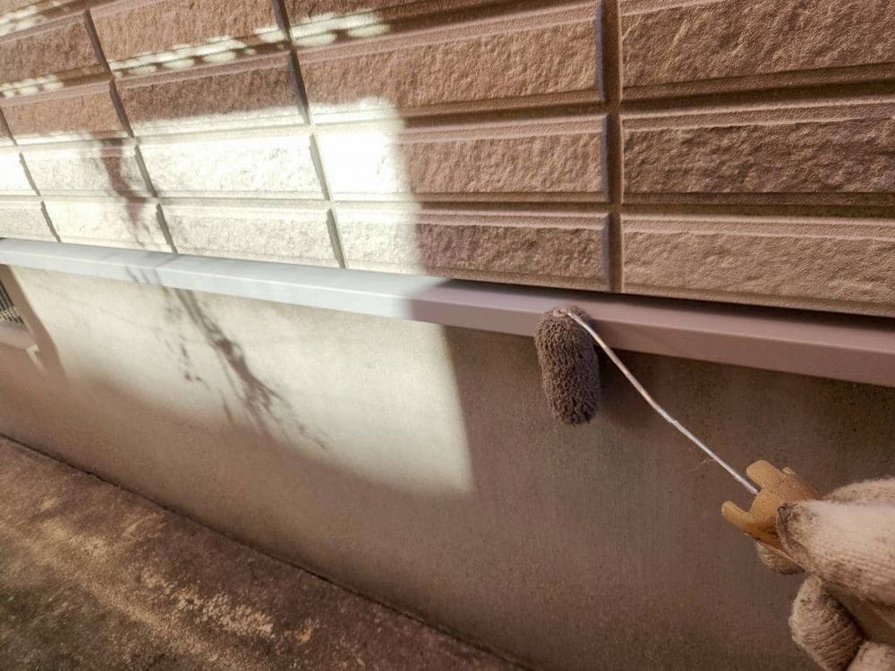 鈴鹿市で外壁塗装と防水工事をリペイント匠が施工した写真