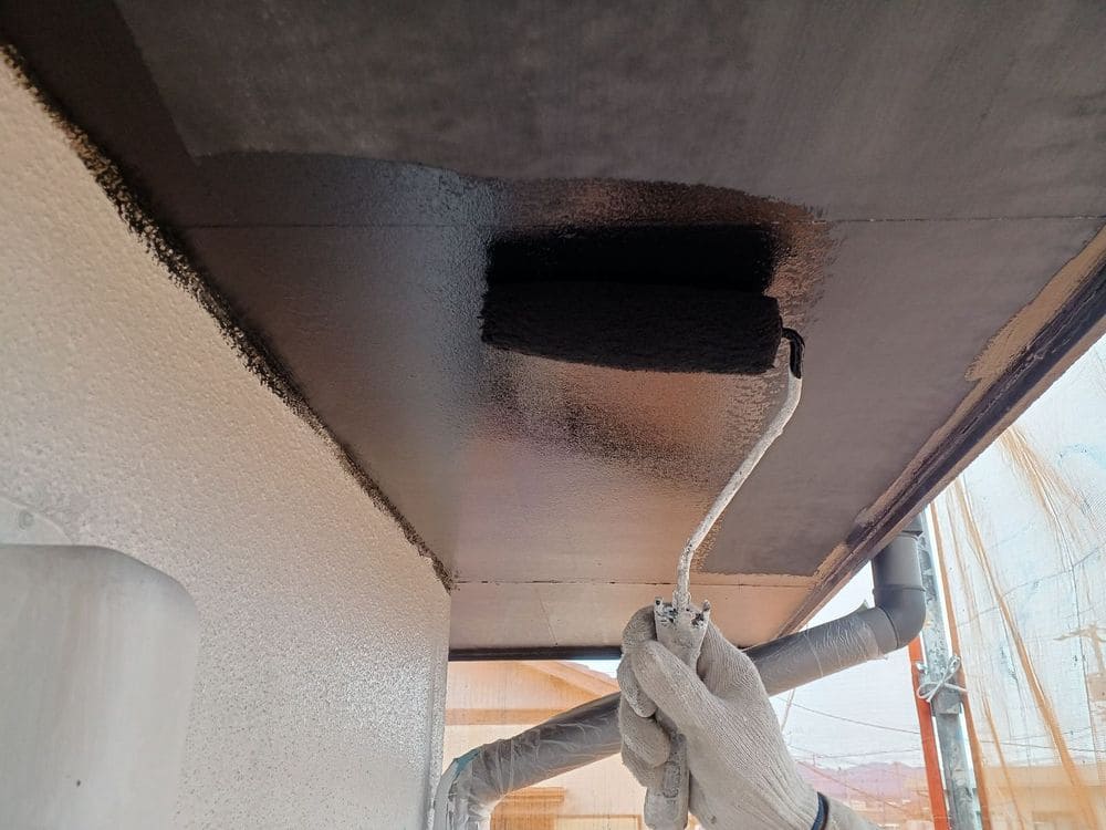 鈴鹿市の外壁塗装、防水工事をリペイント匠が施工した写真