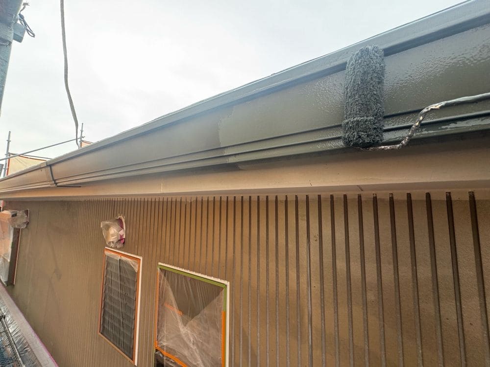 鈴鹿市で外壁塗装と防水工事をリペイント匠が施工した写真