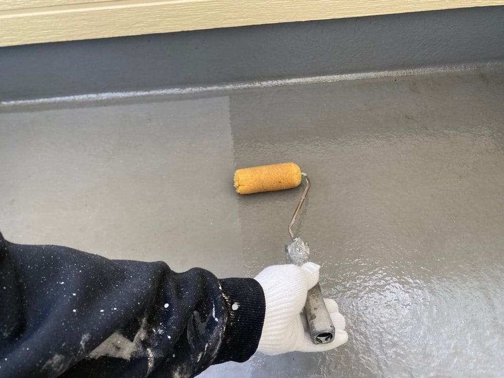 K様(伊勢市)防水‗プライマー 伊勢市で外壁塗装と防水工事をリペイント匠が施工した写真