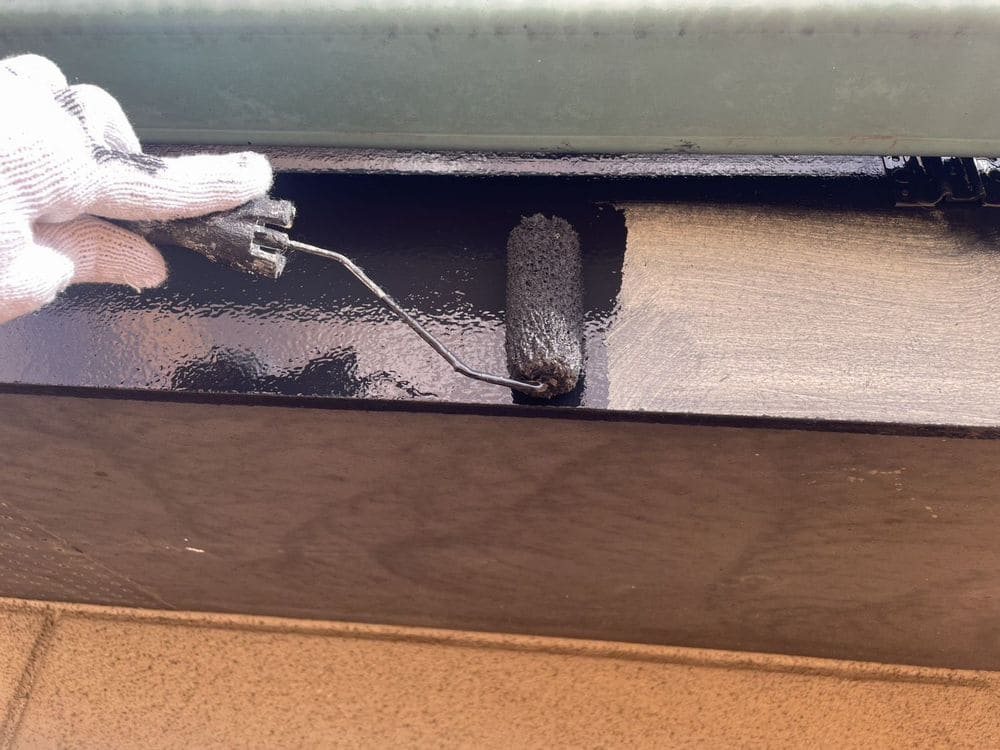 鈴鹿市の外壁塗装、防水工事をリペイント匠が施工した写真