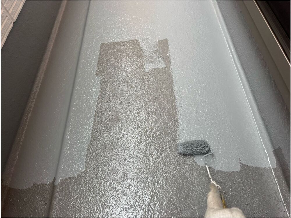 津市で外壁塗装、屋根塗装、防水工事をリペイント匠が施工した写真