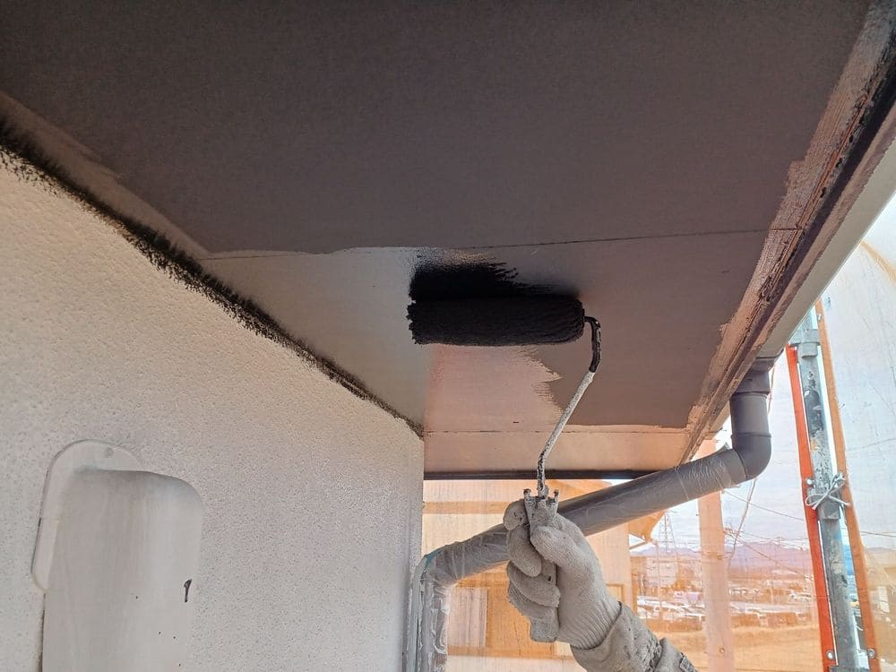 鈴鹿市の外壁塗装、防水工事をリペイント匠が施工した写真