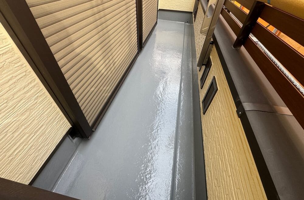 鈴鹿市の防水工事をリペイント匠が施工した写真