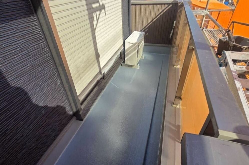 鈴鹿市の外壁塗装、防水工事をリペイント匠が施工した写真