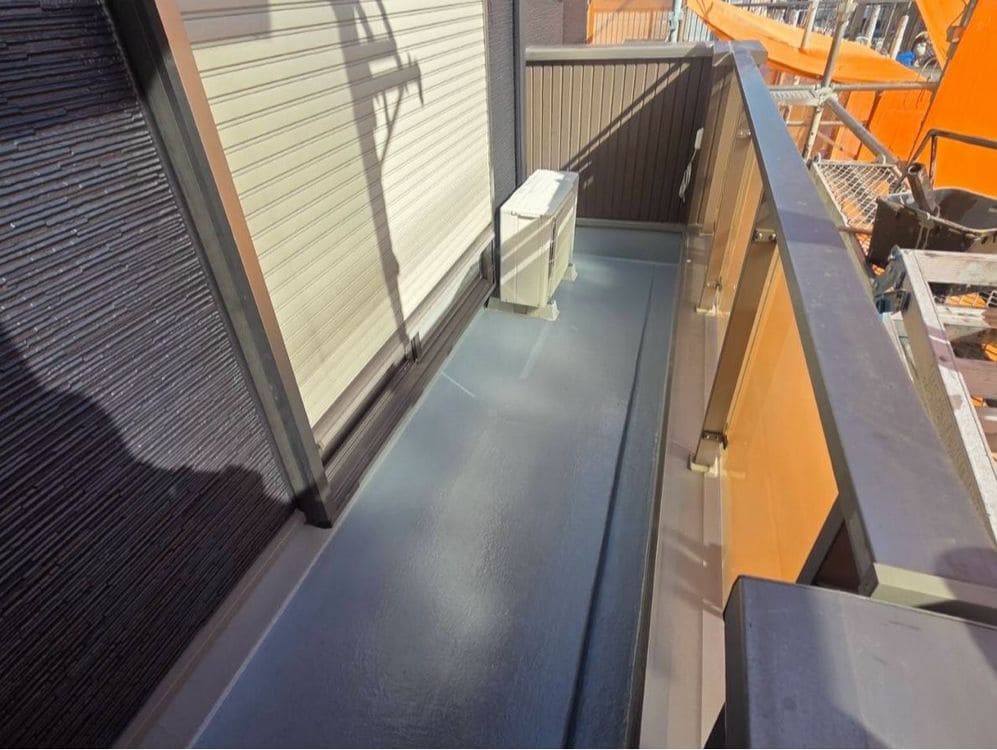 鈴鹿市の外壁塗装、防水工事をリペイント匠が施工した写真