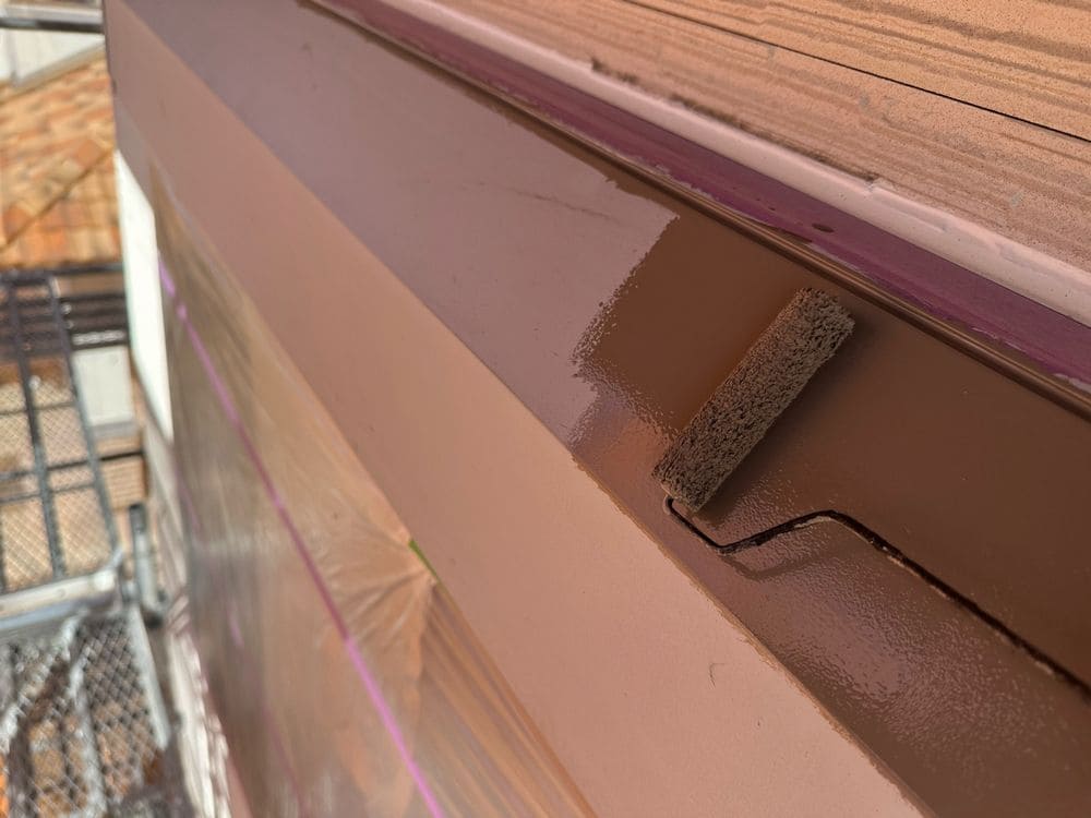 鈴鹿市の外壁塗装、防水工事をリペイント匠が施工した写真