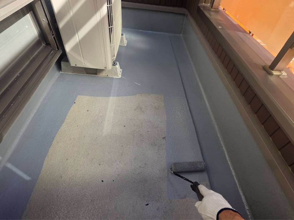 鈴鹿市の外壁塗装、防水工事をリペイント匠が施工した写真