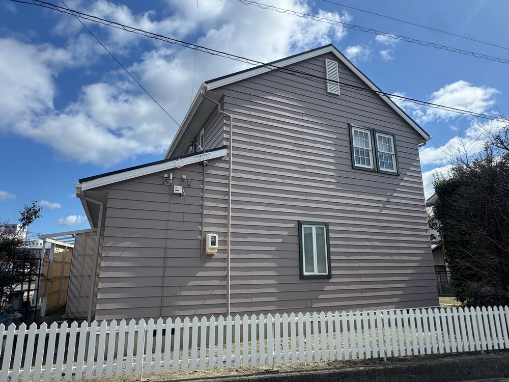 桑名市の外壁・屋根塗装をリペイント匠が施工した写真