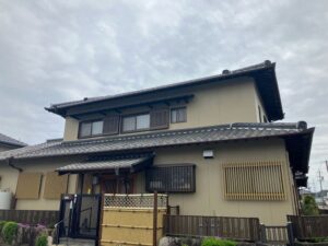 四日市市の外壁塗装をリペイント匠が施工した写真