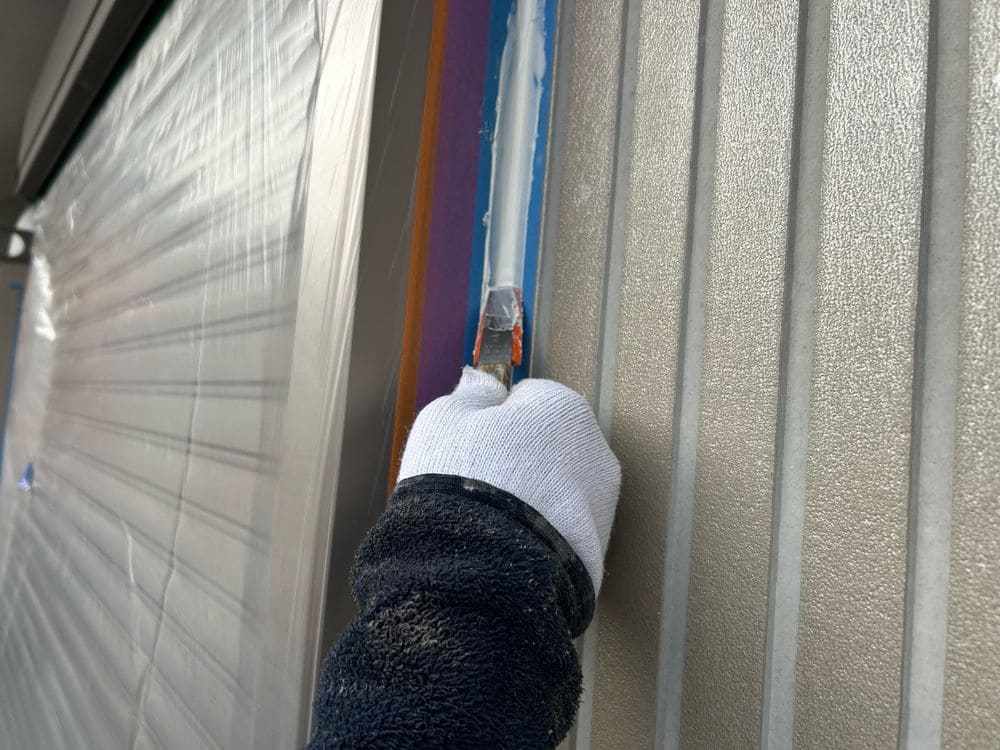 鈴鹿市で外壁塗装と防水工事をリペイント匠が施工した写真