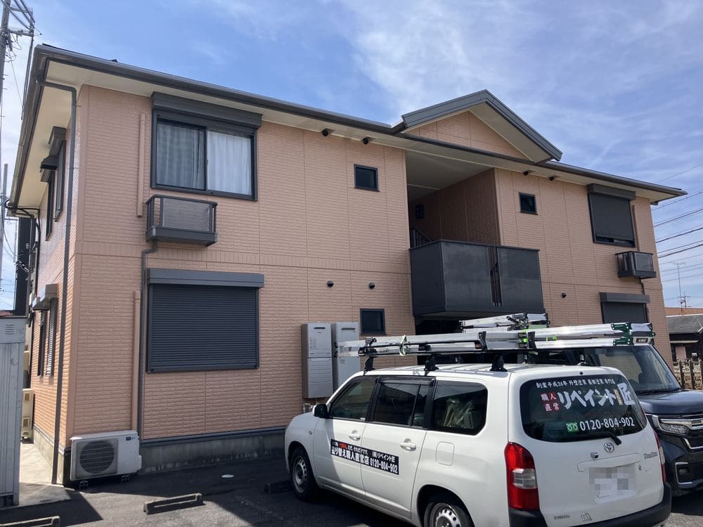 津市で外壁塗装をリペイント匠が施工した写真