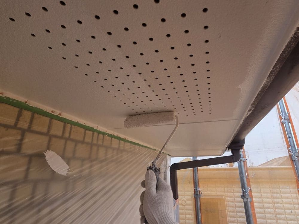 鈴鹿市の外壁塗装、防水工事をリペイント匠が施工した写真