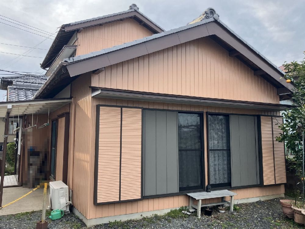 津市で外壁塗装をリペイント匠が施工した写真