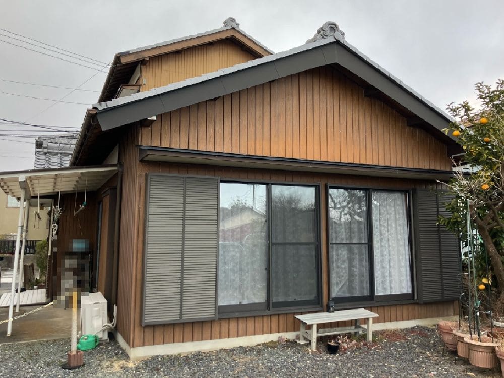 津市で外壁塗装をリペイント匠が施工した写真