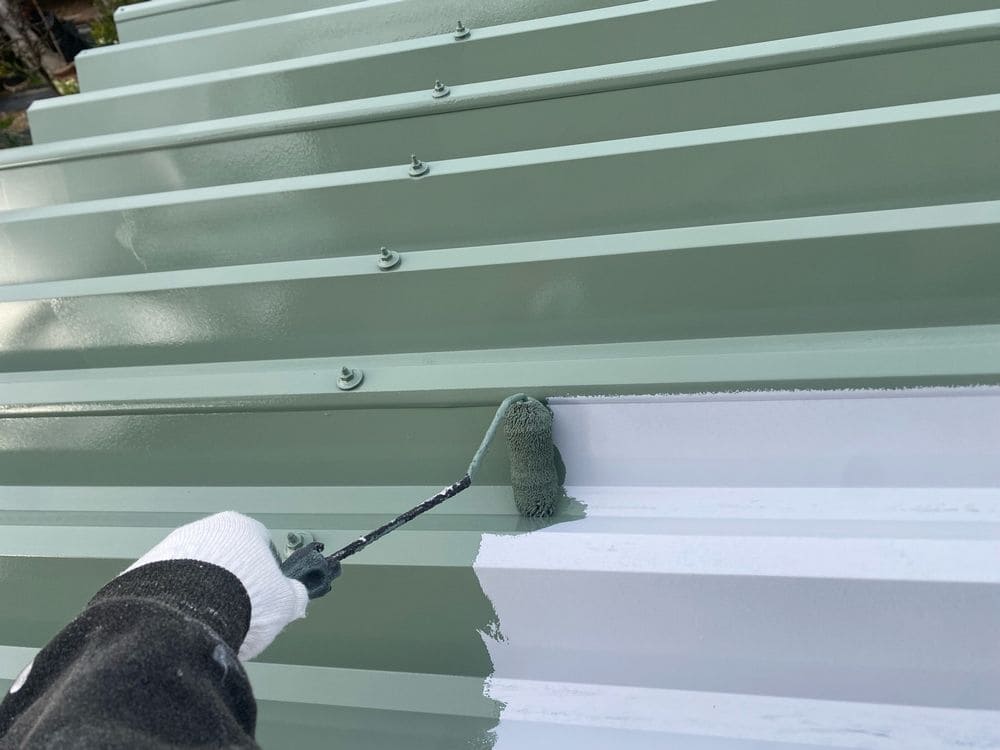 K様(伊勢市)カーポート‗2回目 伊勢市で外壁塗装と防水工事をリペイント匠が施工した写真