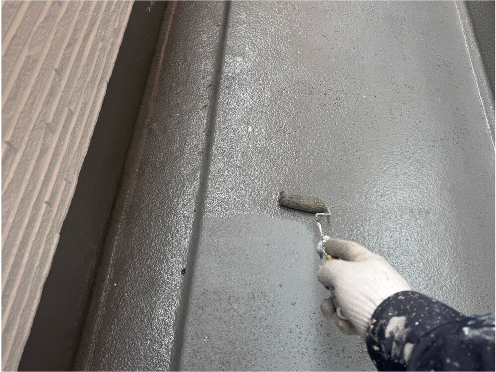 津市で外壁塗装、屋根塗装、防水工事をリペイント匠が施工した写真