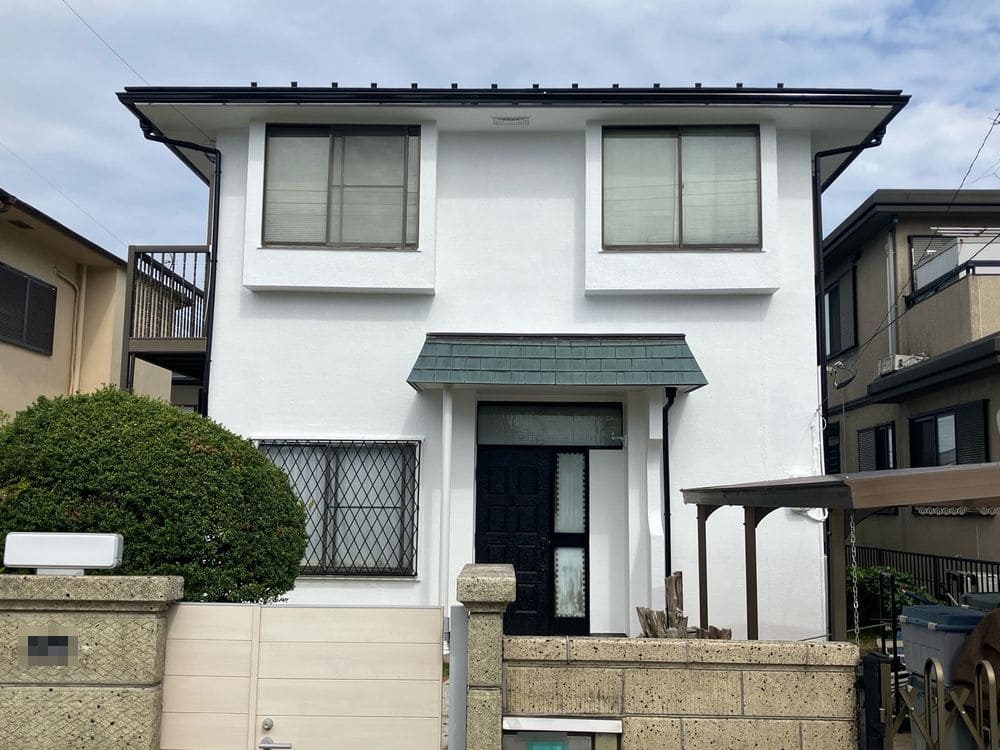 名張市の外壁塗装、屋根塗装をリペイント匠が施工した写真