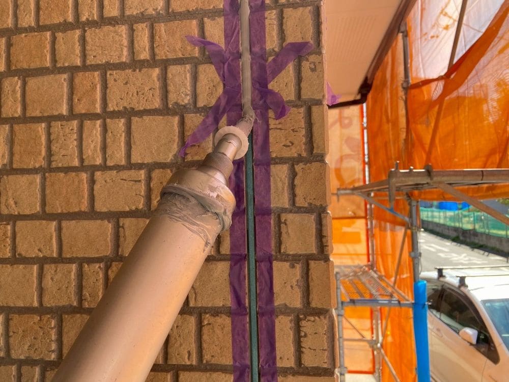 鈴鹿市の外壁塗装、防水工事をリペイント匠が施工した写真