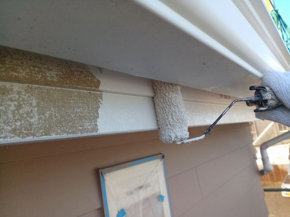 桑名市の外壁・屋根塗装をリペイント匠が施工した写真