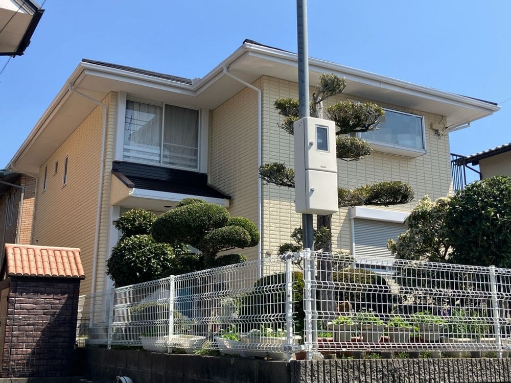 名張市の外壁塗装をリペイント匠が施工した写真