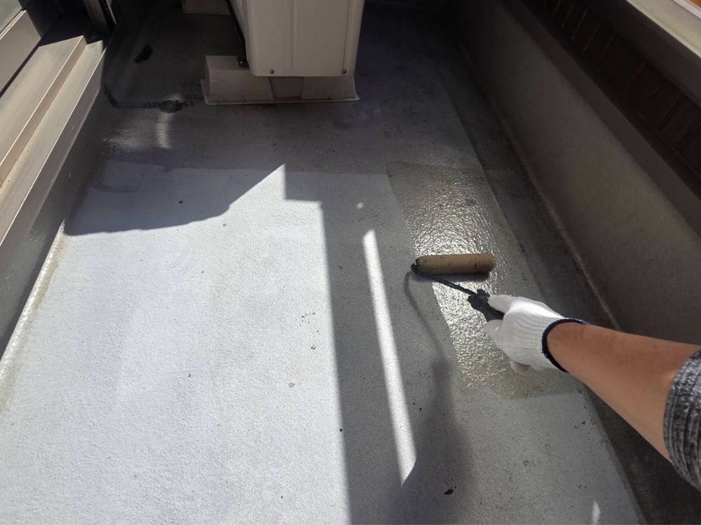 鈴鹿市の外壁塗装、防水工事をリペイント匠が施工した写真