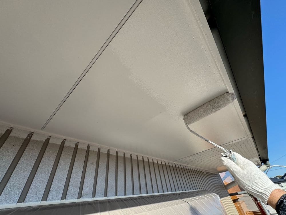 鈴鹿市で外壁塗装と防水工事をリペイント匠が施工した写真